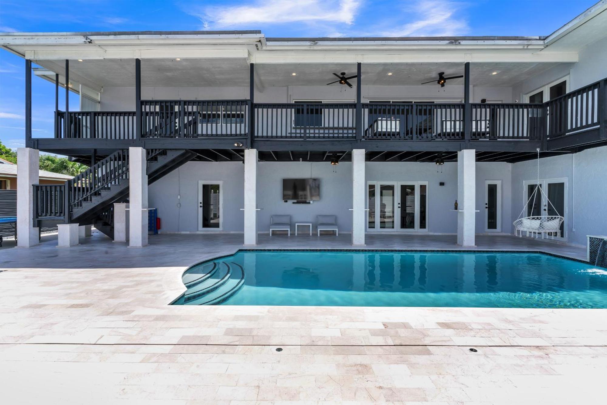 Luxury Escape- Pool, Hot Tub, Gym And More! Villa Cutler Bay Exterior photo